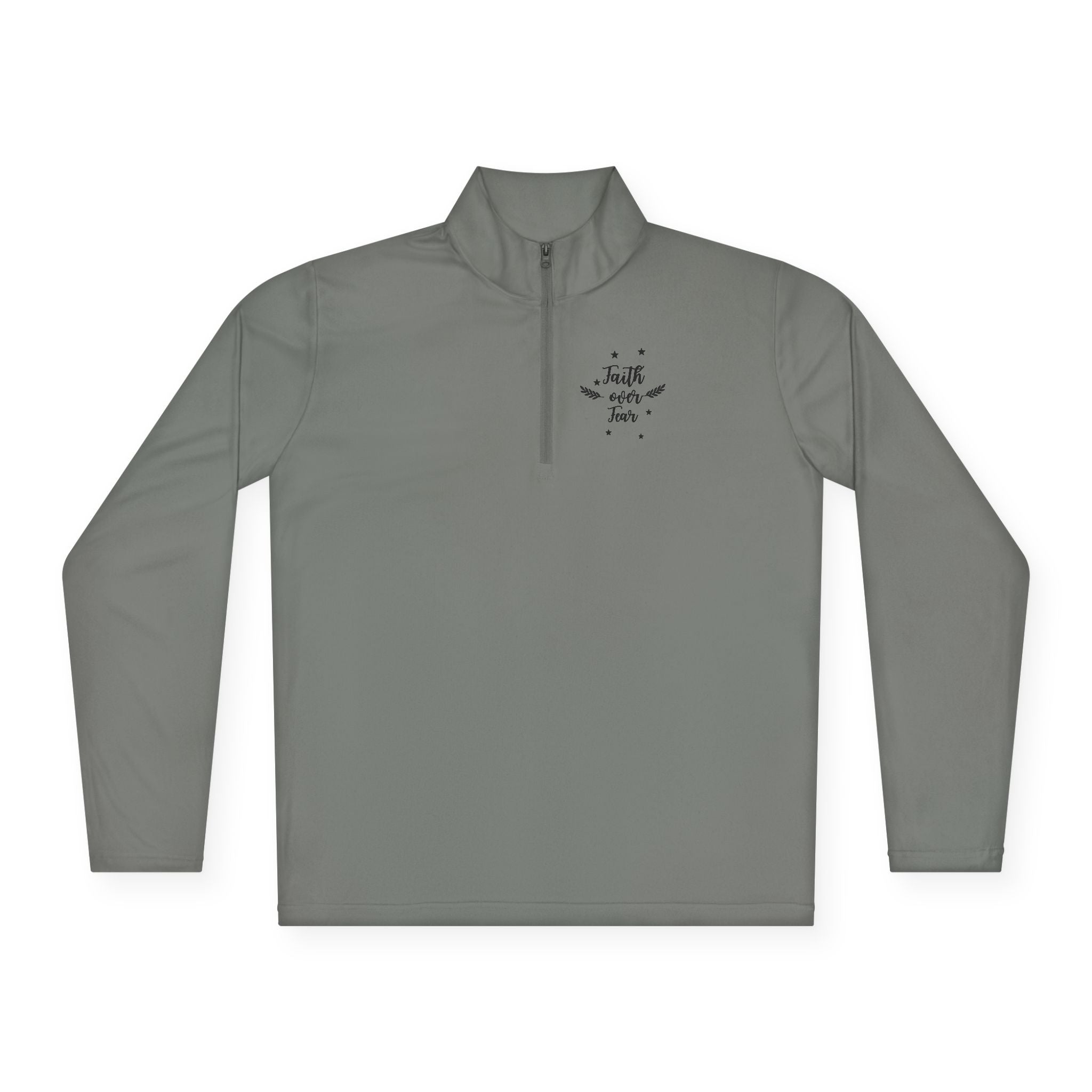 Men’s Performance Quarter - Faith Over Fear-Faith N Fit