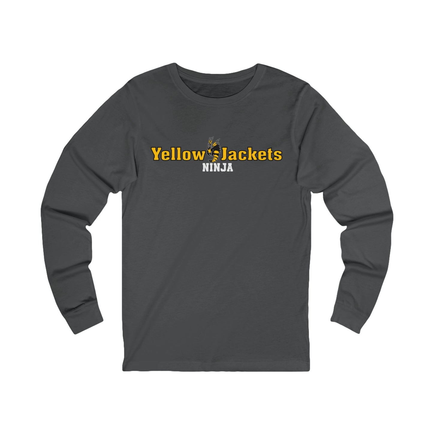 Long Sleeve Cotton Shirt - Yellow Jackets Ninja