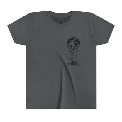 Airlume Cotton Athletic Youth Tee - FB - JGRNZ Fitness
