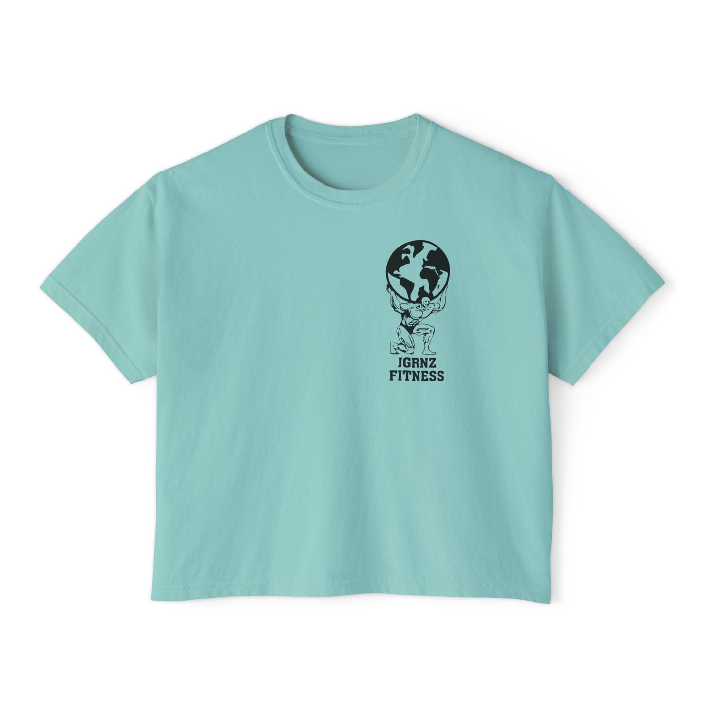 Women’s Oversized Boxy Tee -FB - JGRNZ Fitness 