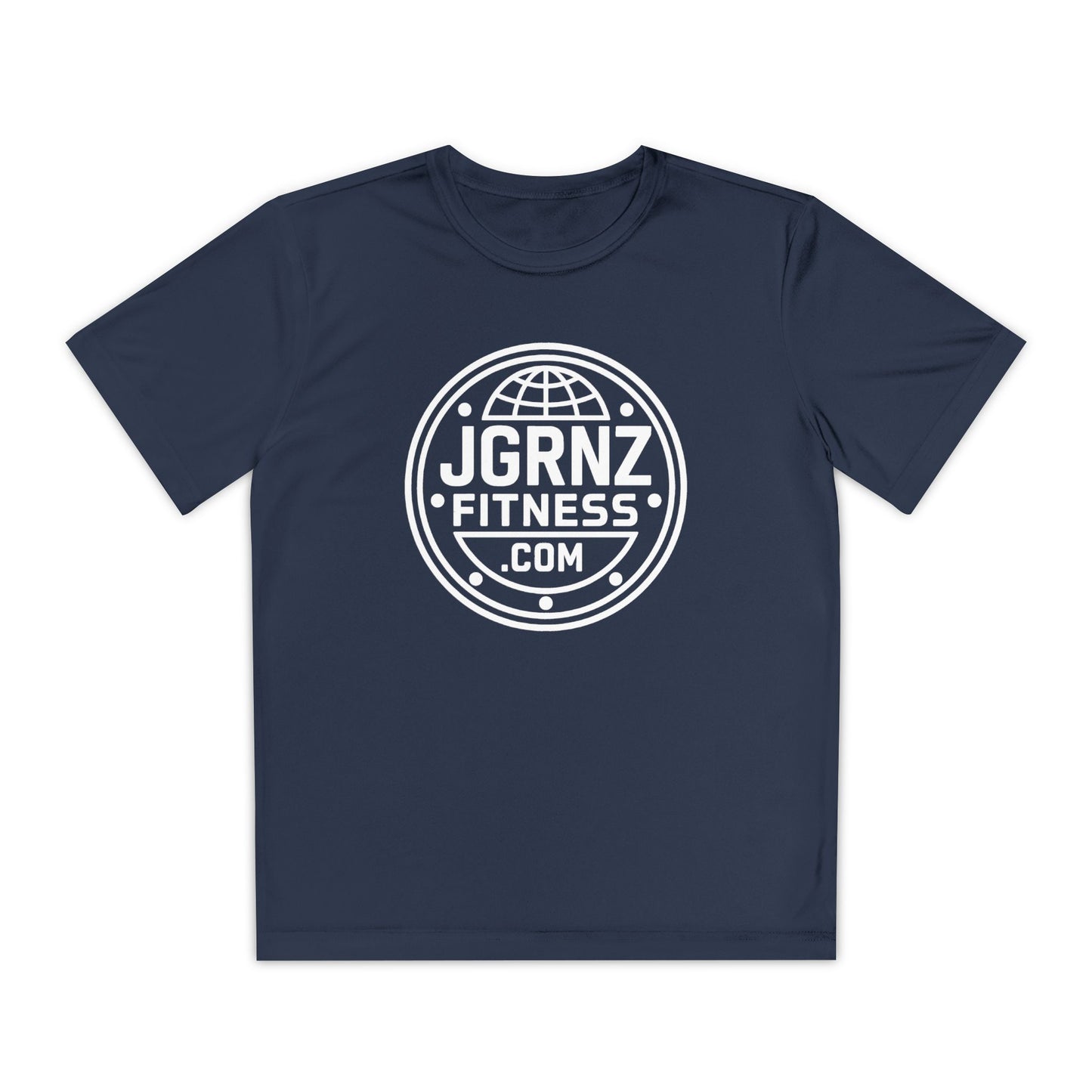 Youth Moisture-Wicking Performance Tee - Plate - JGRNZ FITNESS