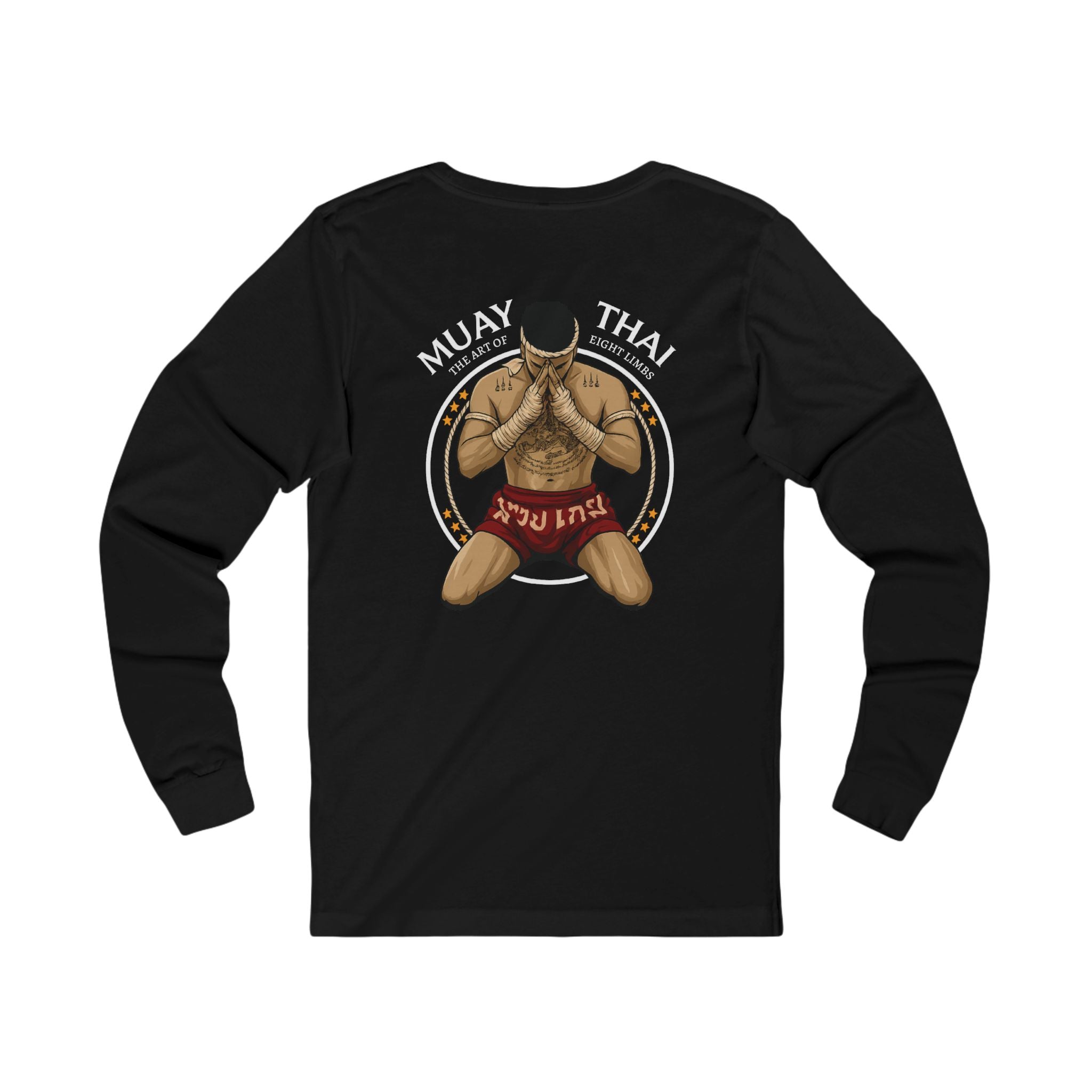 Long Sleeve Cotton Shirt - 8 limbs - DS Muay Thai Squad