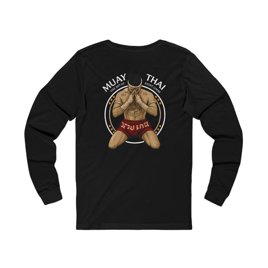 Long Sleeve Cotton Shirt - 8 limbs - DS Muay Thai Squad