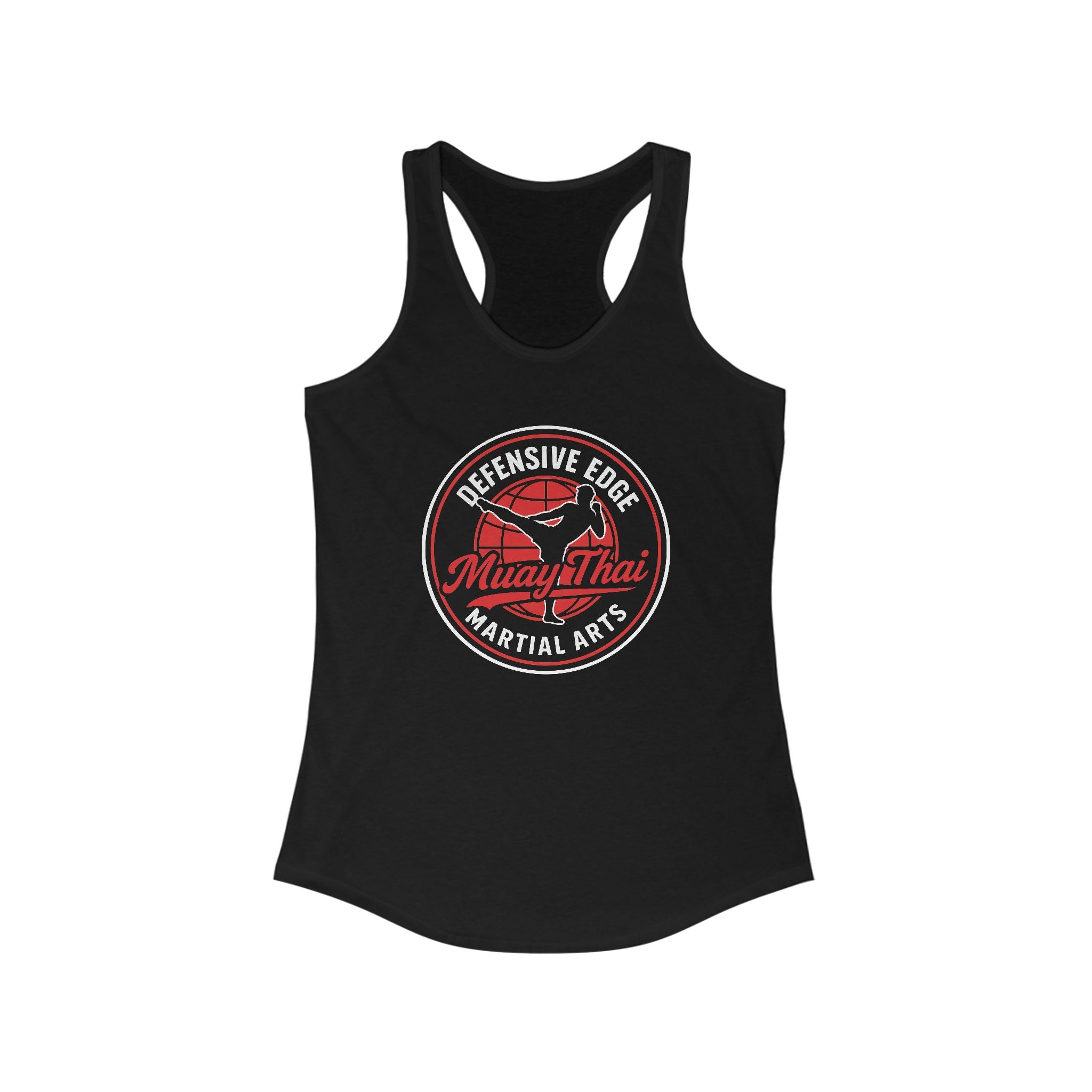Ladies Racerback Tank - Muay Thai - Defensive Edge