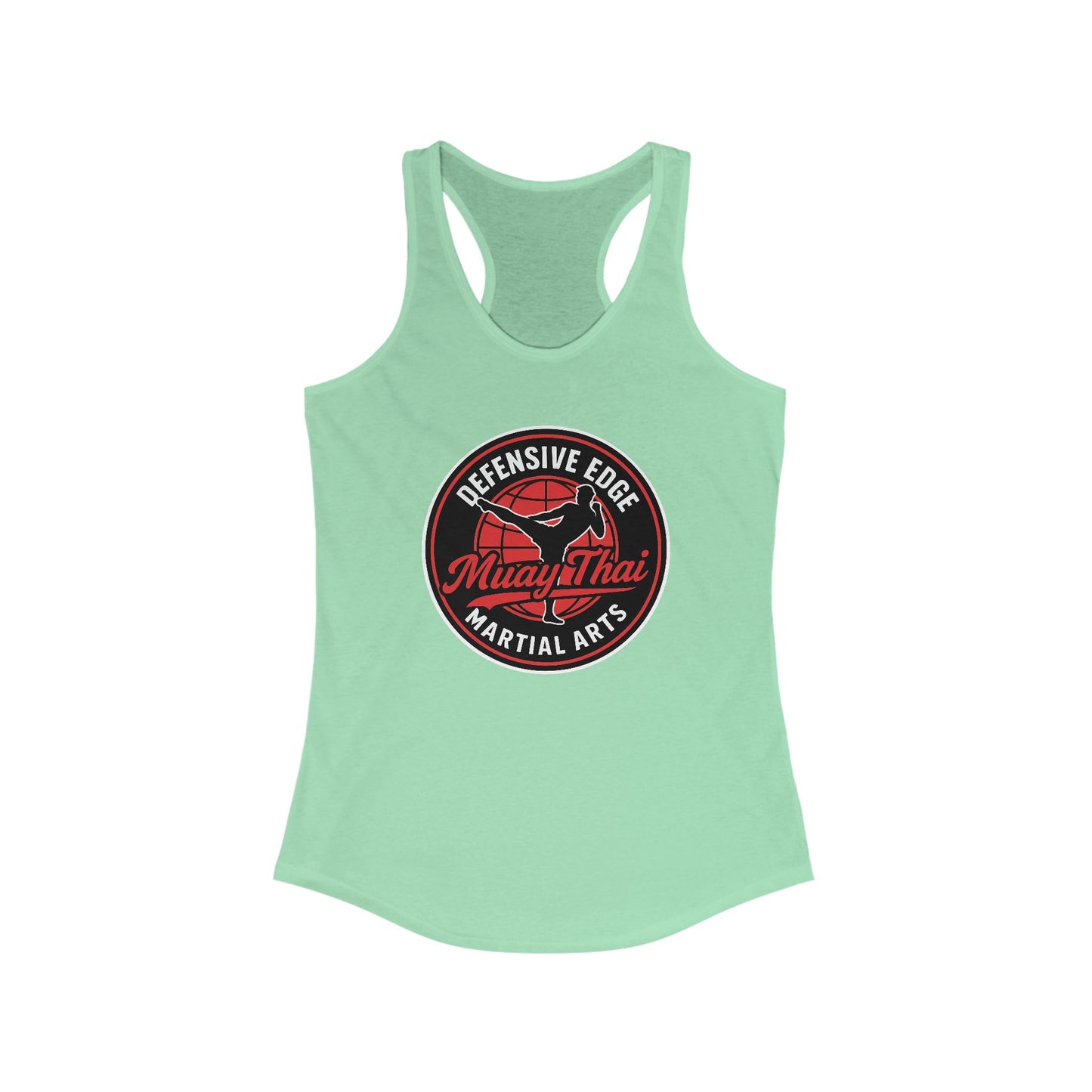 Ladies Racerback Tank - Muay Thai - Defensive Edge