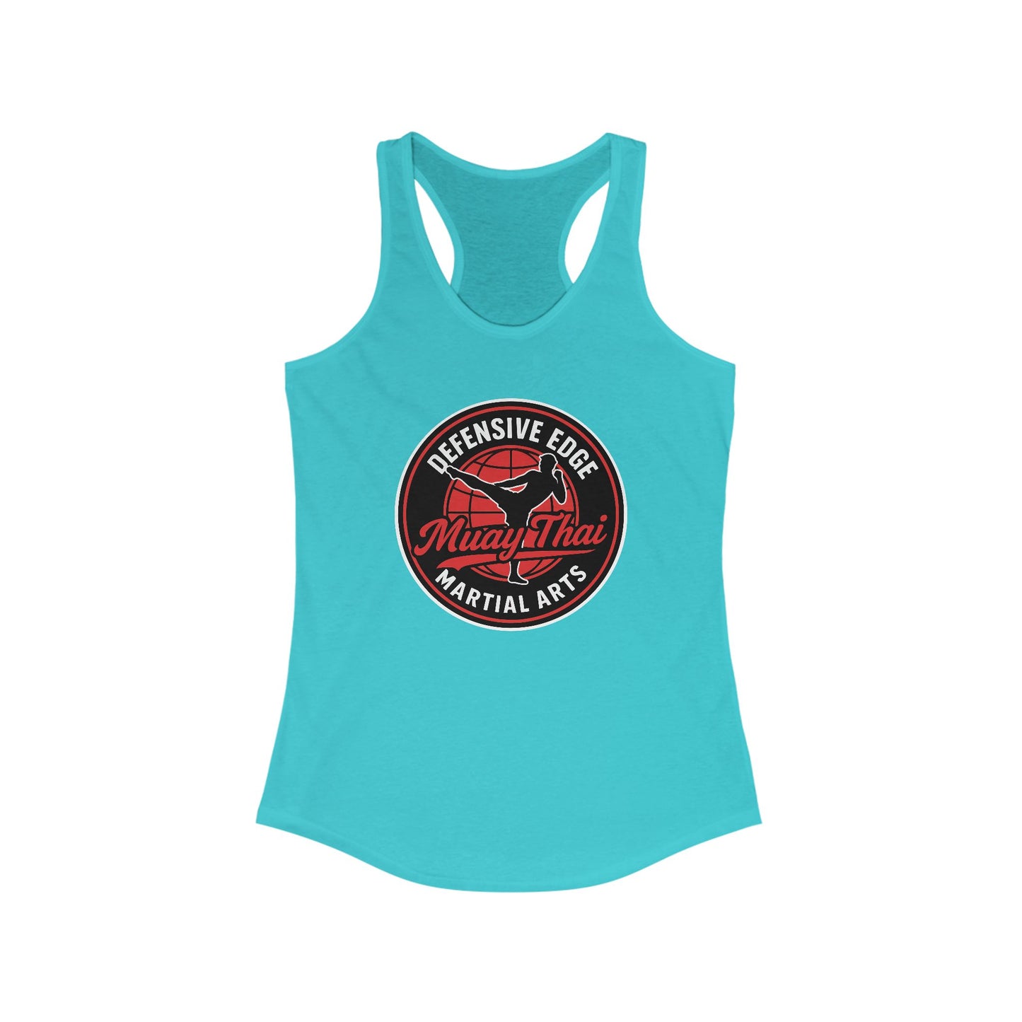 Ladies Racerback Tank - Muay Thai - Defensive Edge