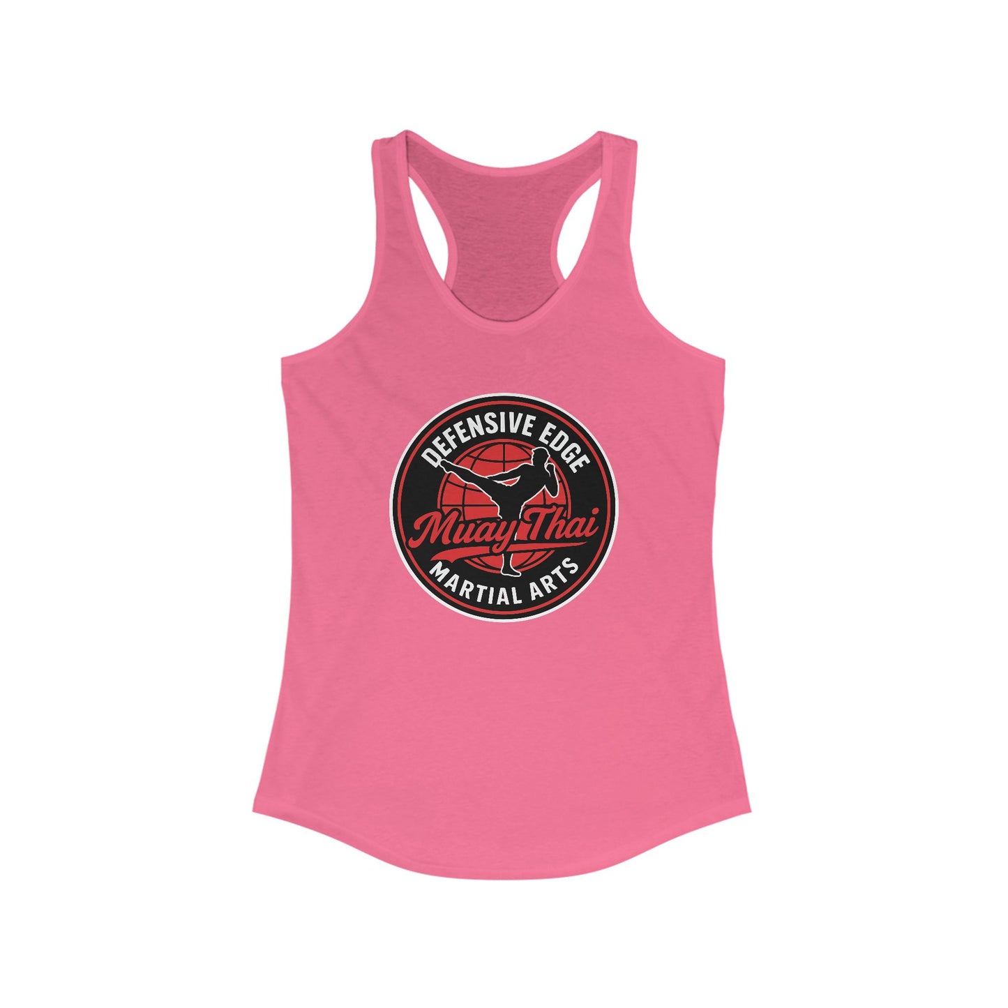 Ladies Racerback Tank - Muay Thai - Defensive Edge