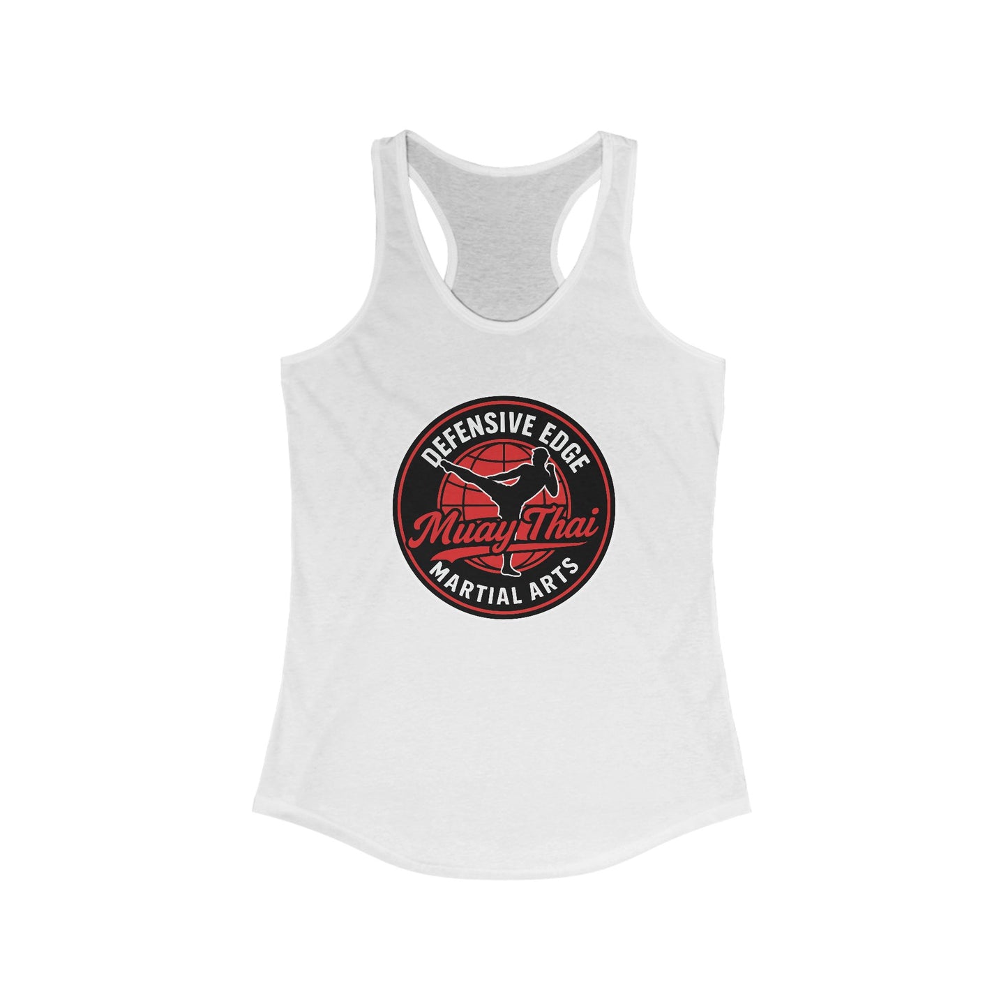 Ladies Racerback Tank - Muay Thai - Defensive Edge