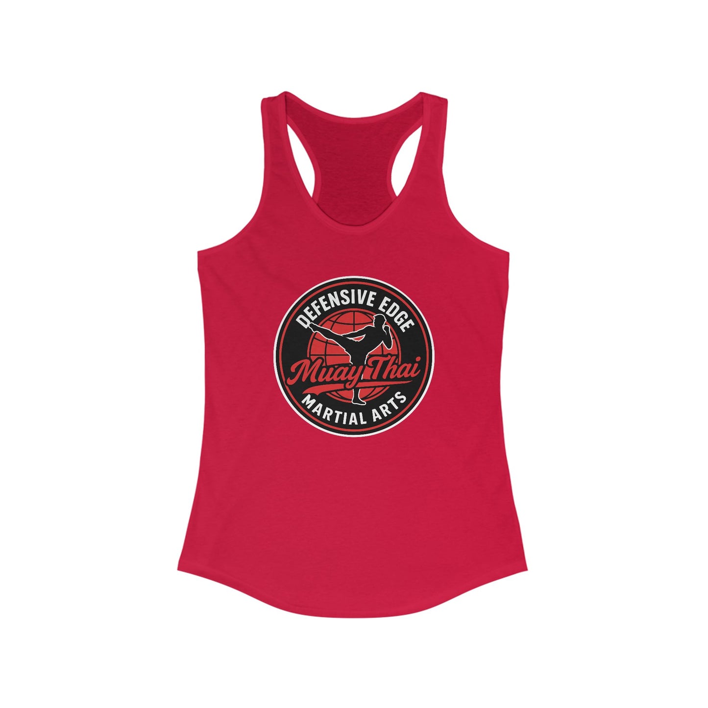 Ladies Racerback Tank - Muay Thai - Defensive Edge