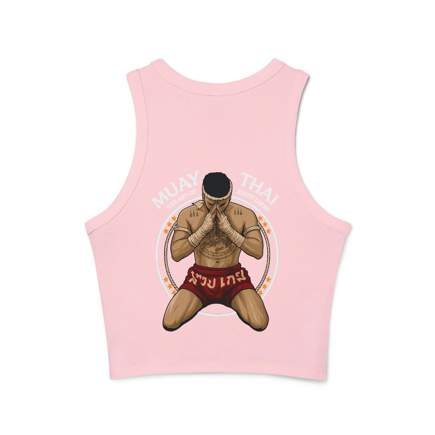 Ladies Ribbed Tank - 8 limbs - DS Muay Thai Squad