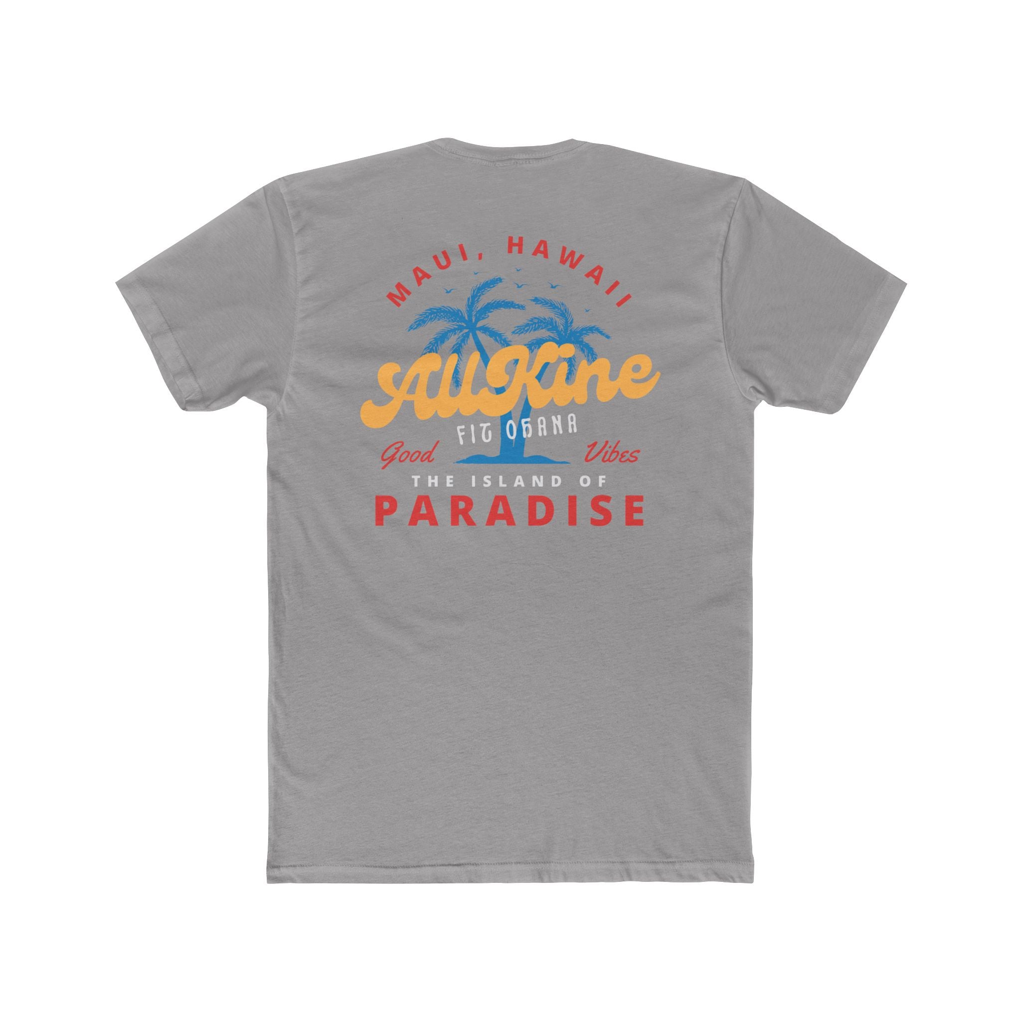 Next Level – Unisex 100% Cotton Crew Tee - Paradise - All Kine