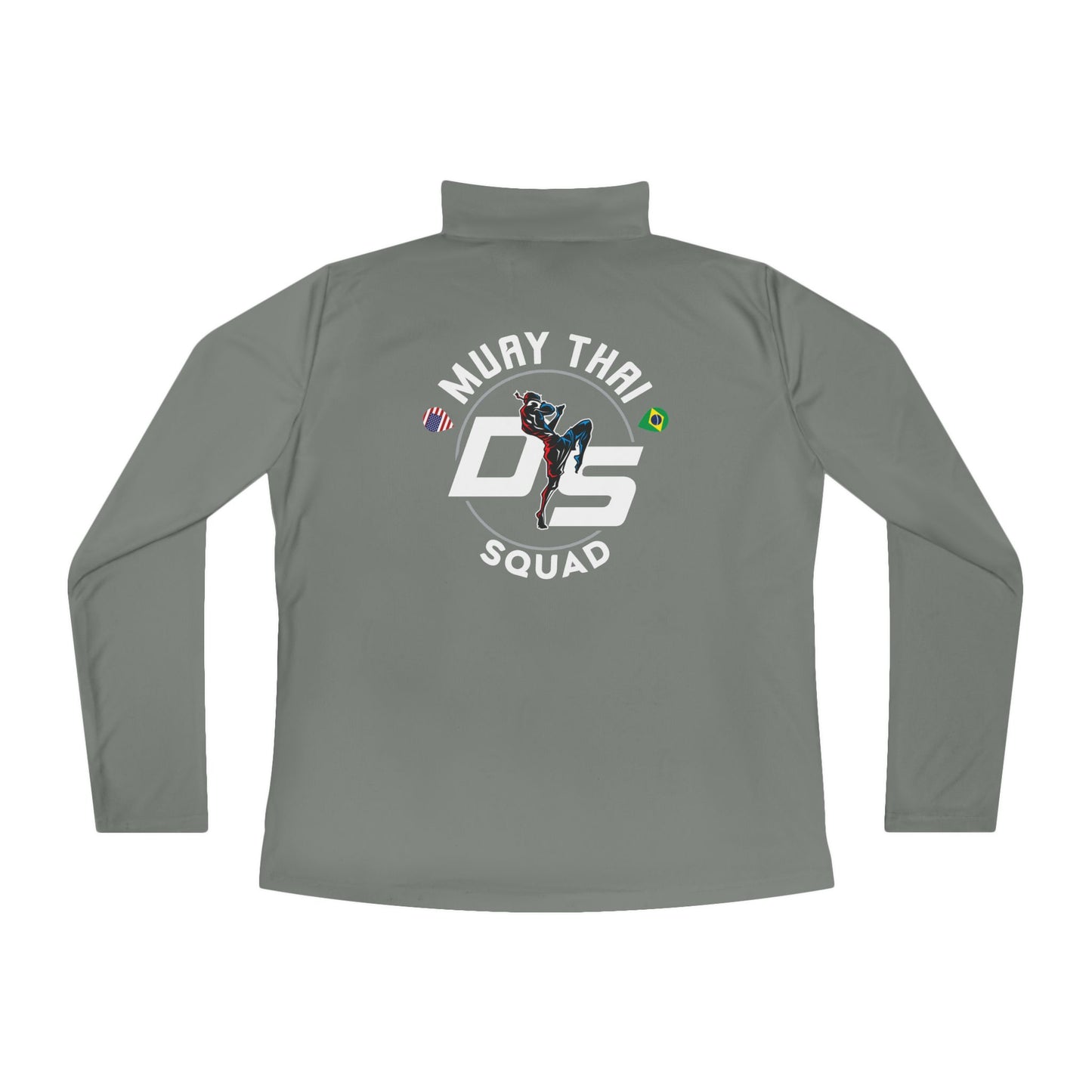 Ladies’ Quarter-Zip Pullover - DS Muay Thai Squad