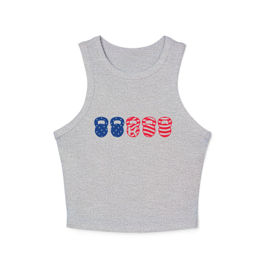 Ladies Tank - American - K Fit Body