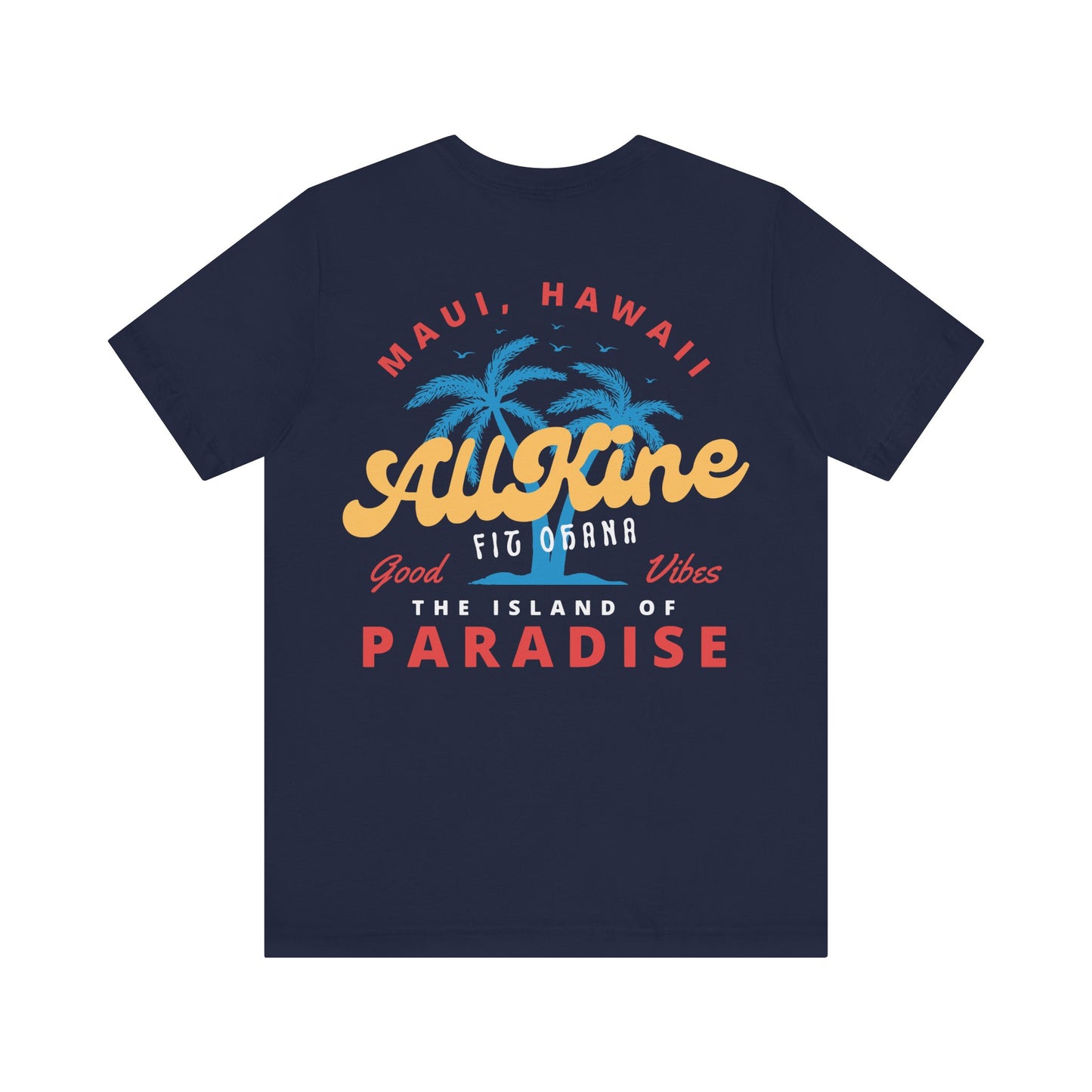 Airlume Cotton Athletic Tee - Paradise - All Kine