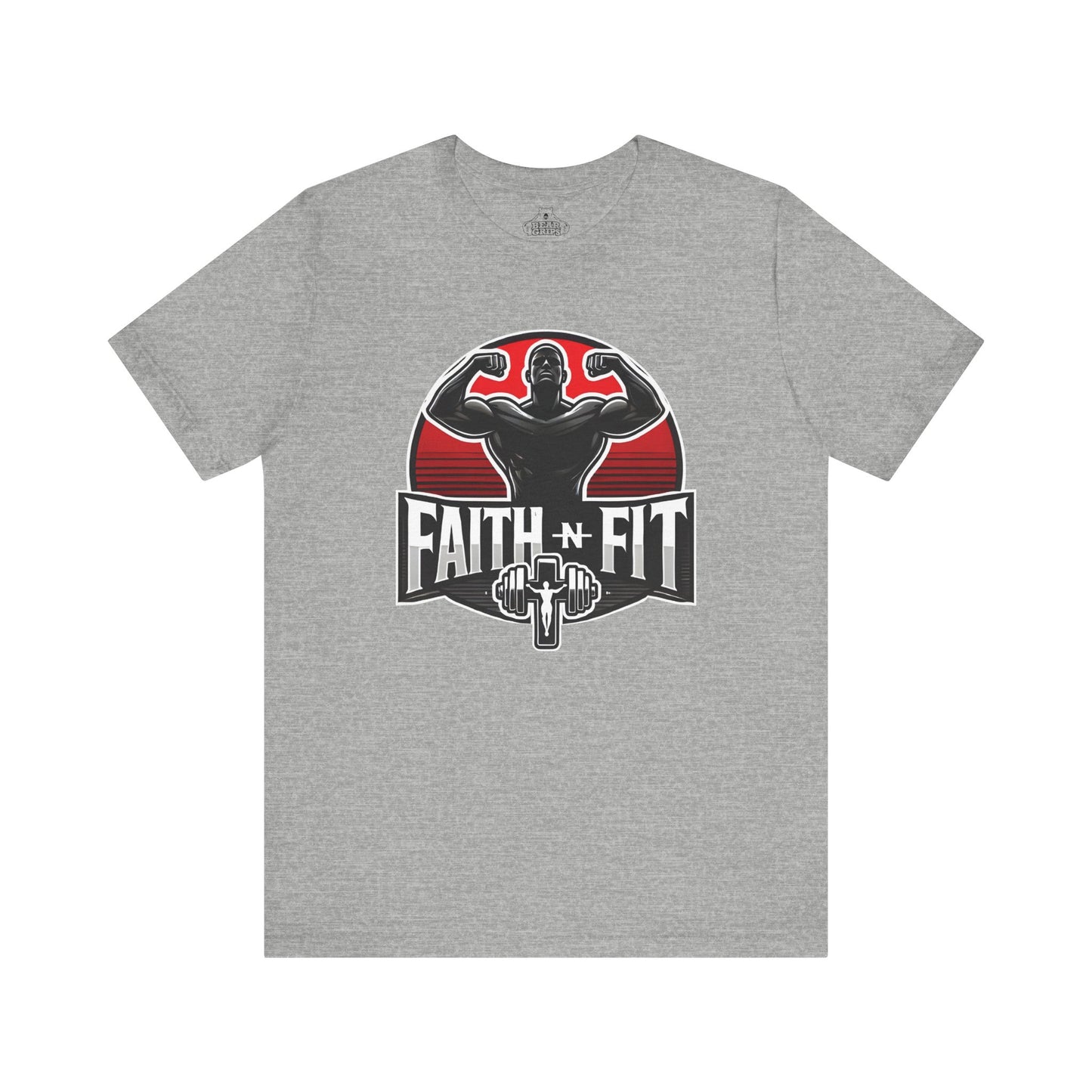 Airlume Cotton Athletic Tee - 3rd-Faith N Fit