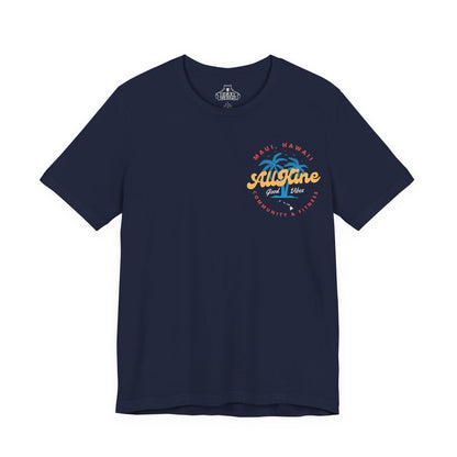 Airlume Cotton Athletic Tee - Paradise - All Kine