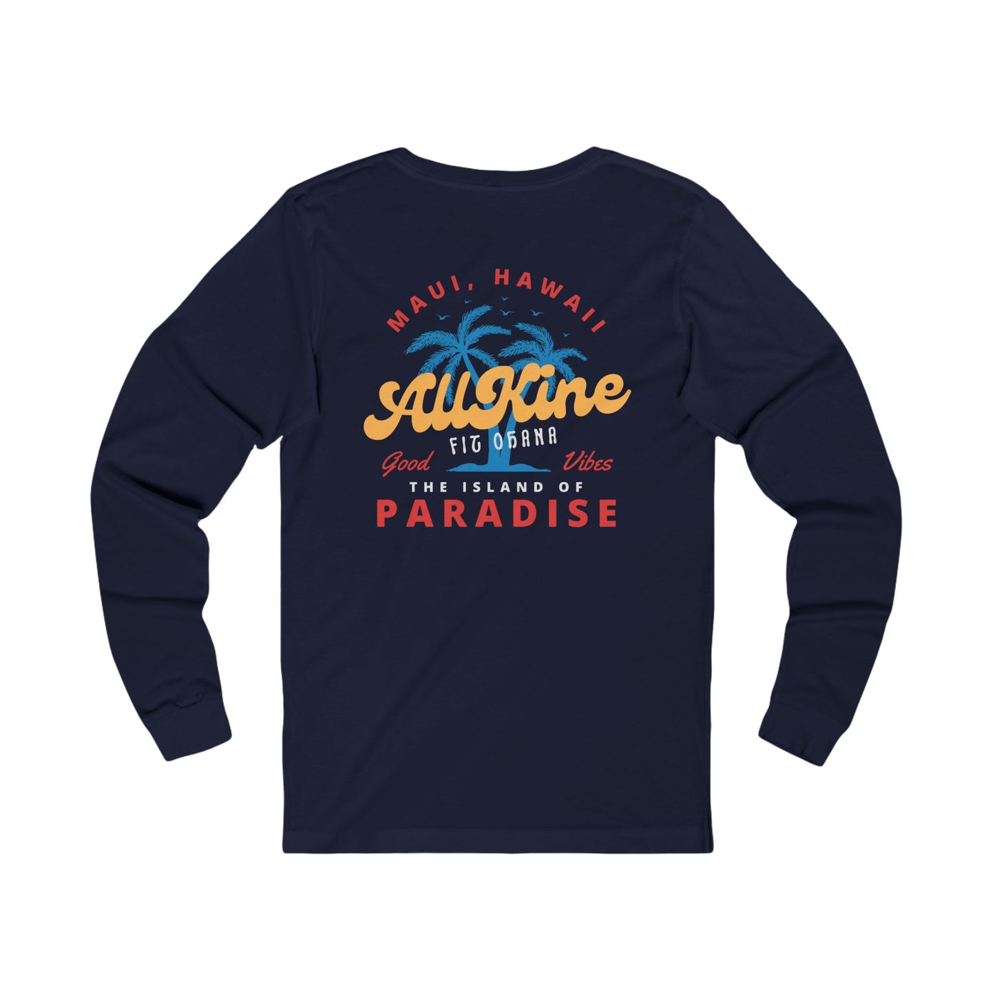 Long Sleeve Cotton Shirt - Paradise - All Kine