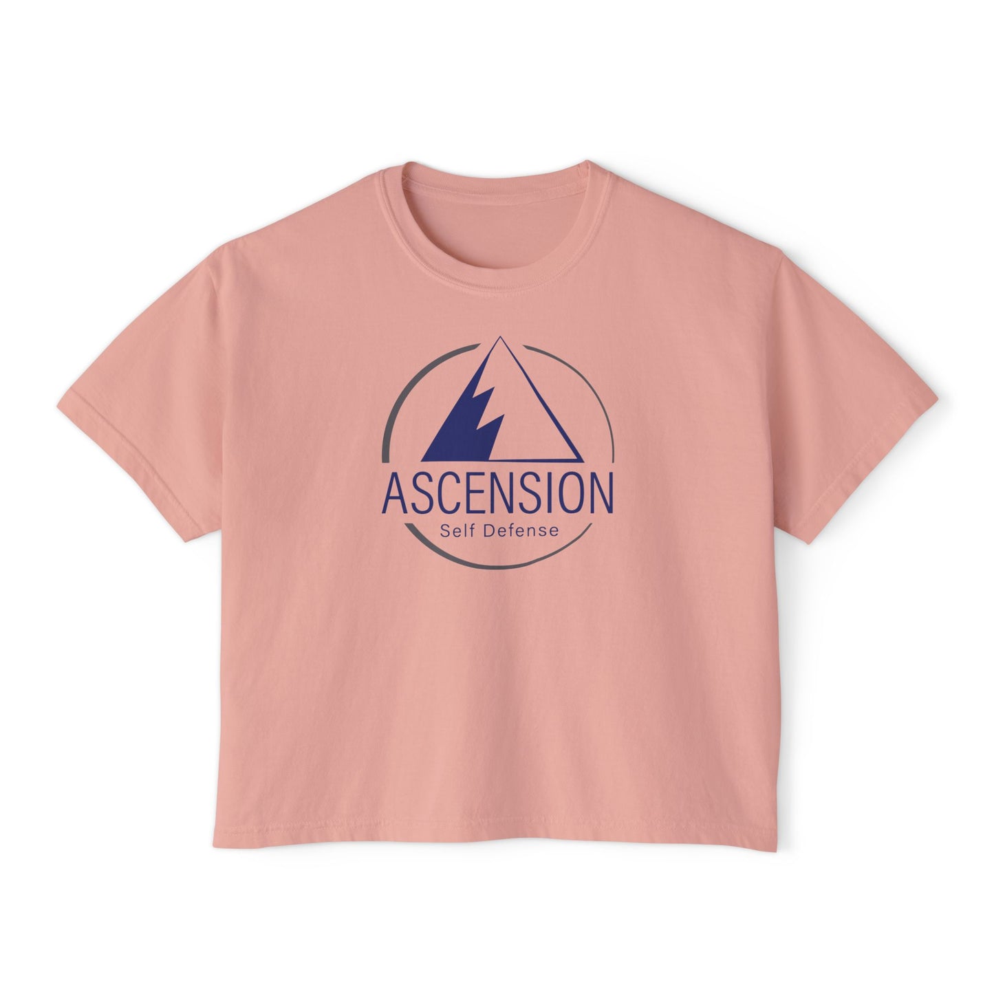 Women’s Oversized Boxy Tee - ASCENSION SELF DEFENSE - Defensive Edge Martial Arts