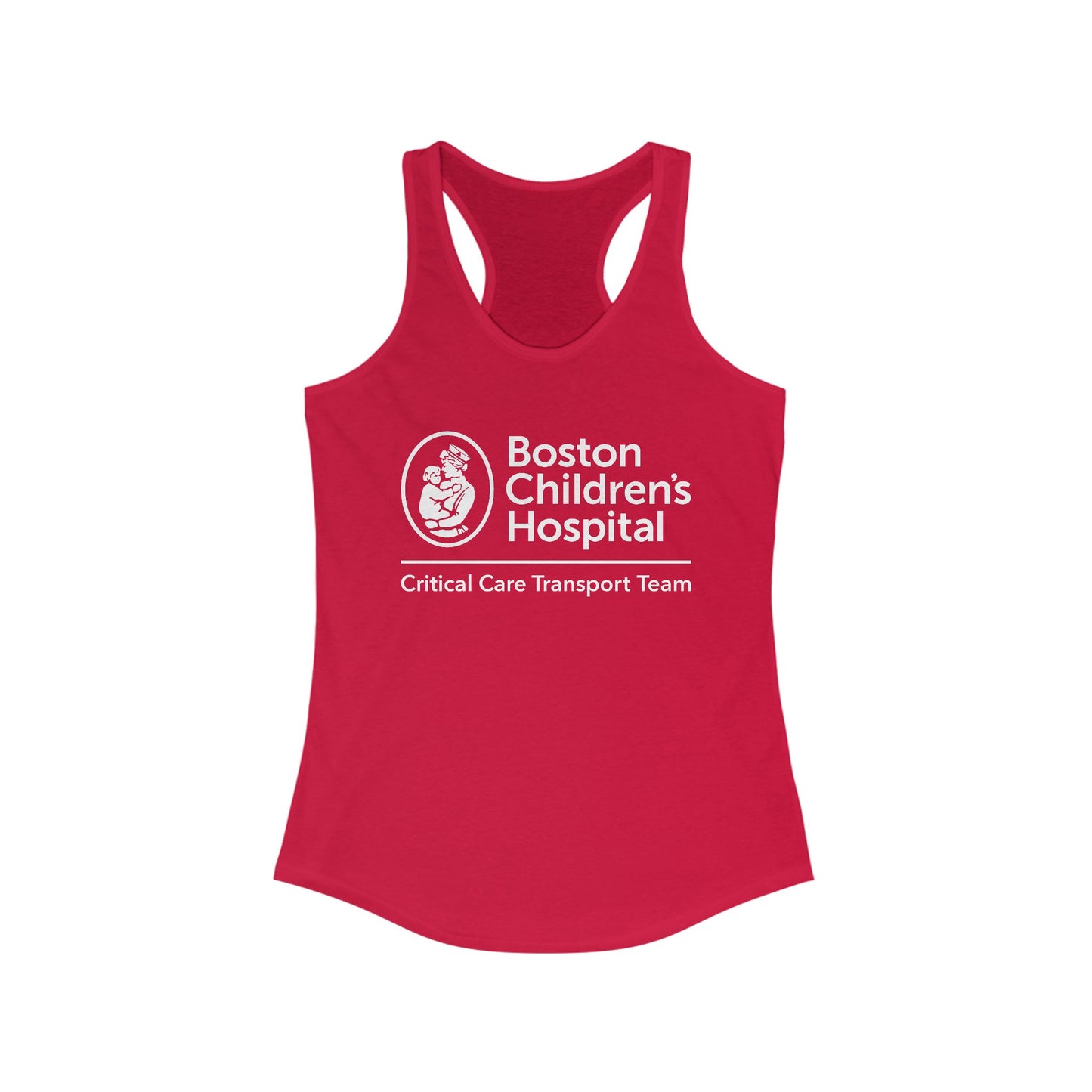 Ladies Racerback Tank - BCH - Critical Care Transport Team