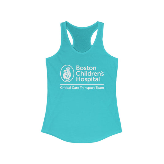 Ladies Racerback Tank - BCH - Critical Care Transport Team