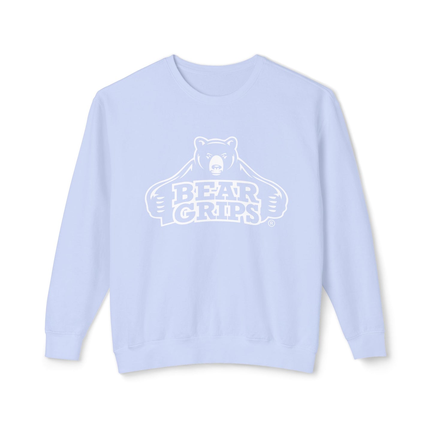 Comfort Colors - Unisex Lightweight Crewneck Sweatshirt - Bear Grips