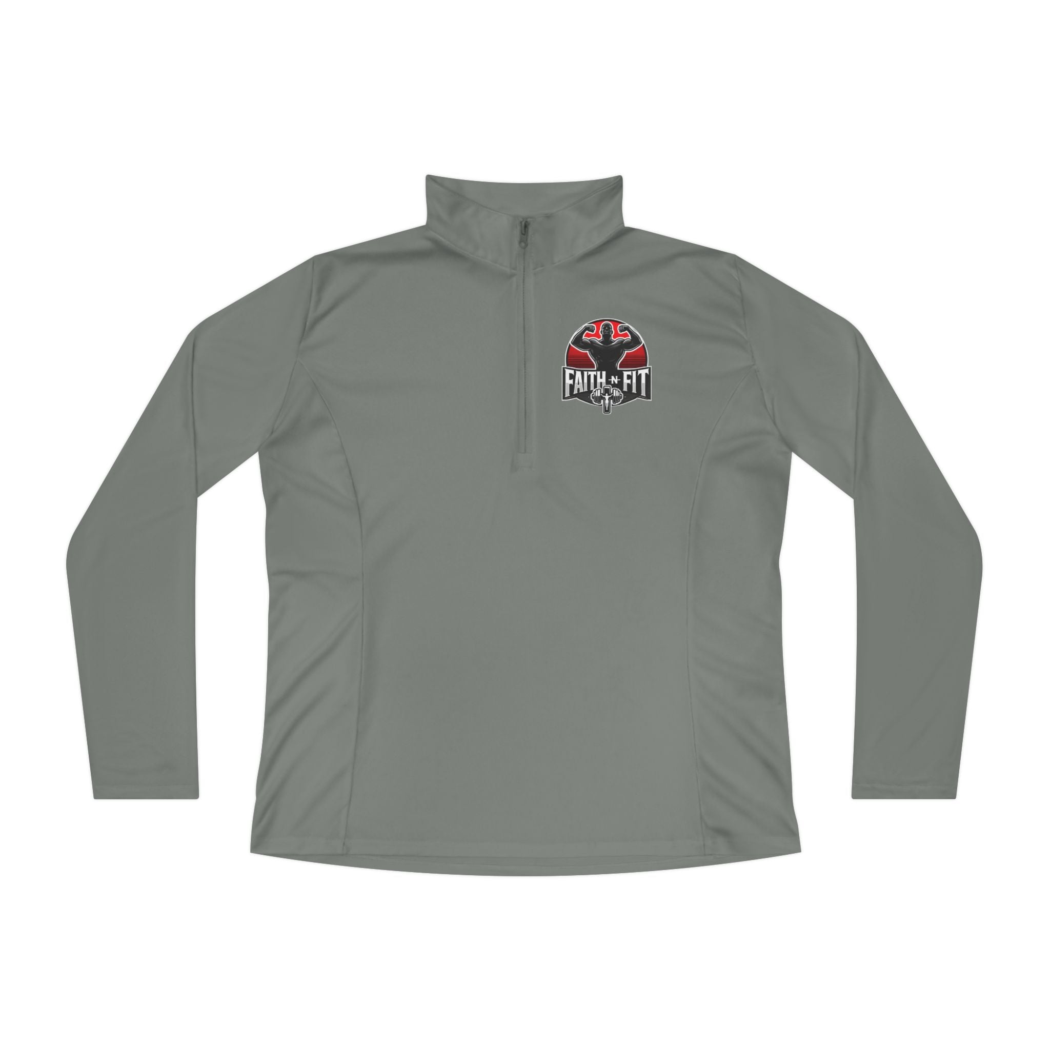 Ladies’ Quarter-Zip Pullover - 3rd-Faith N Fit