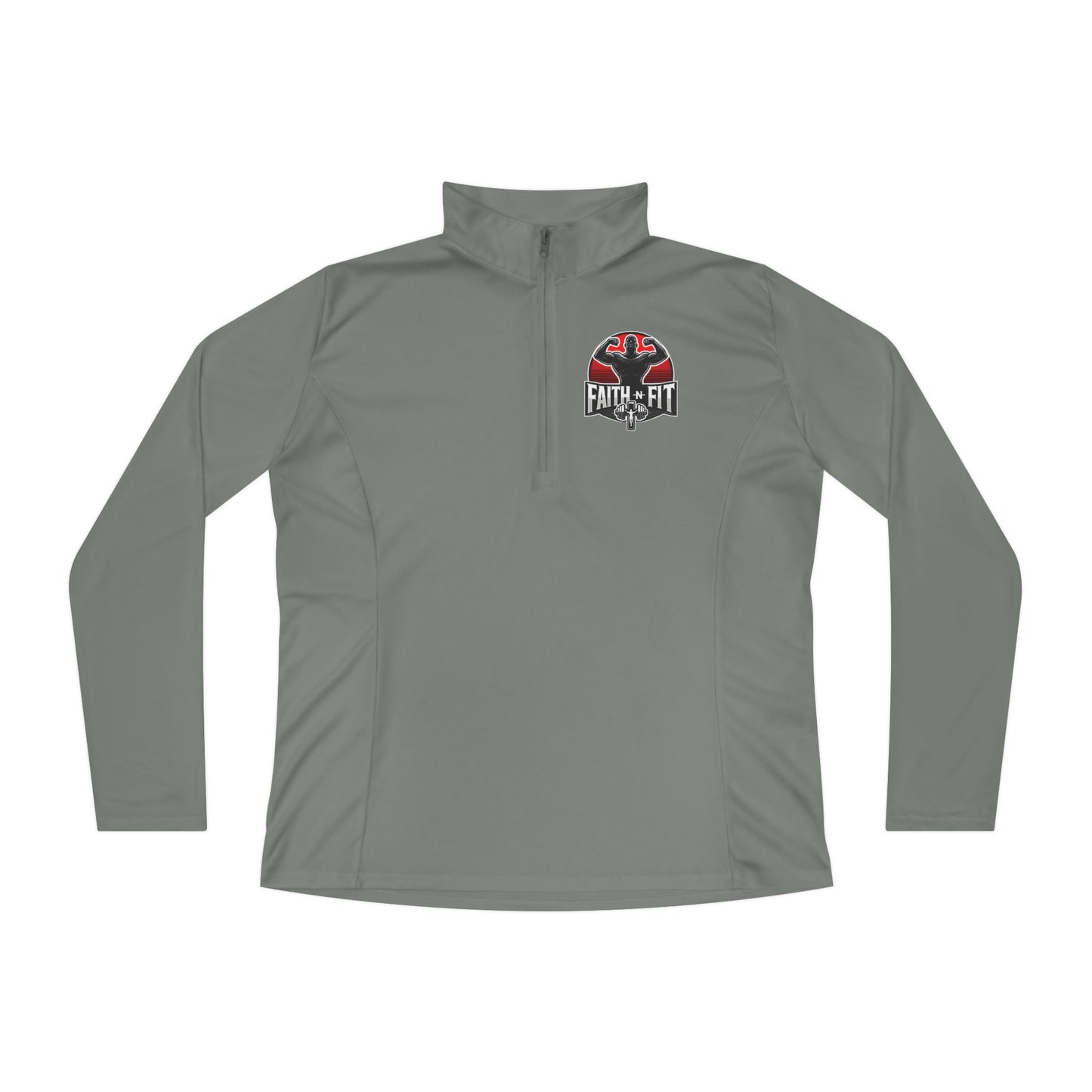 Ladies’ Quarter-Zip Pullover - 3rd-Faith N Fit