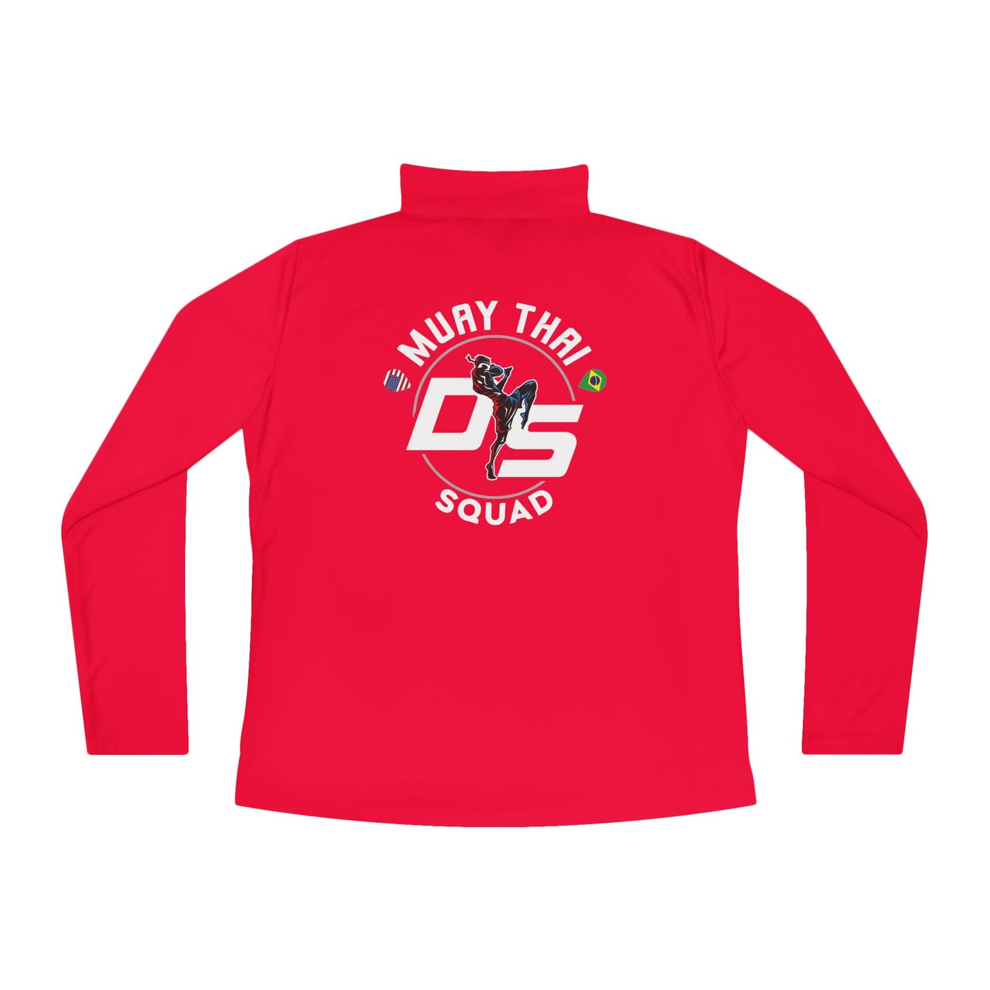 Ladies’ Quarter-Zip Pullover - DS Muay Thai Squad