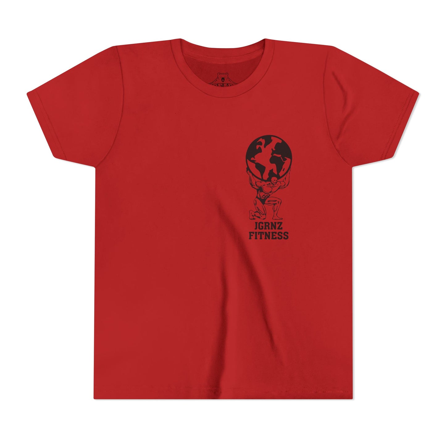 Airlume Cotton Athletic Youth Tee - FB - JGRNZ Fitness
