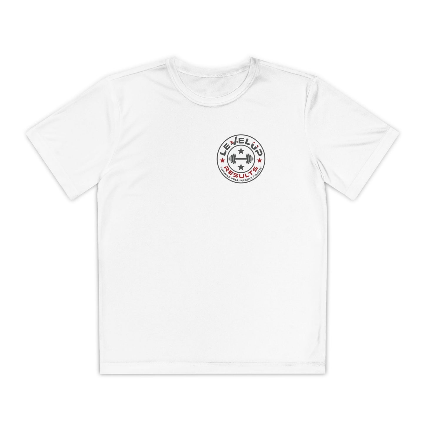 Youth Moisture-Wicking Performance Tee - Results - Level Up Fitness
