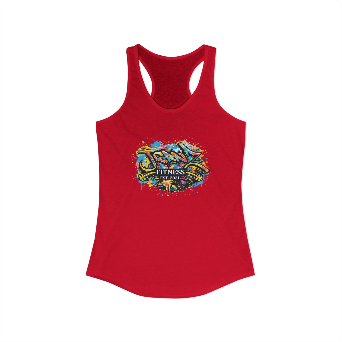 Ladies Racerback Tank - EST 2021 - JGRNZ Fitness