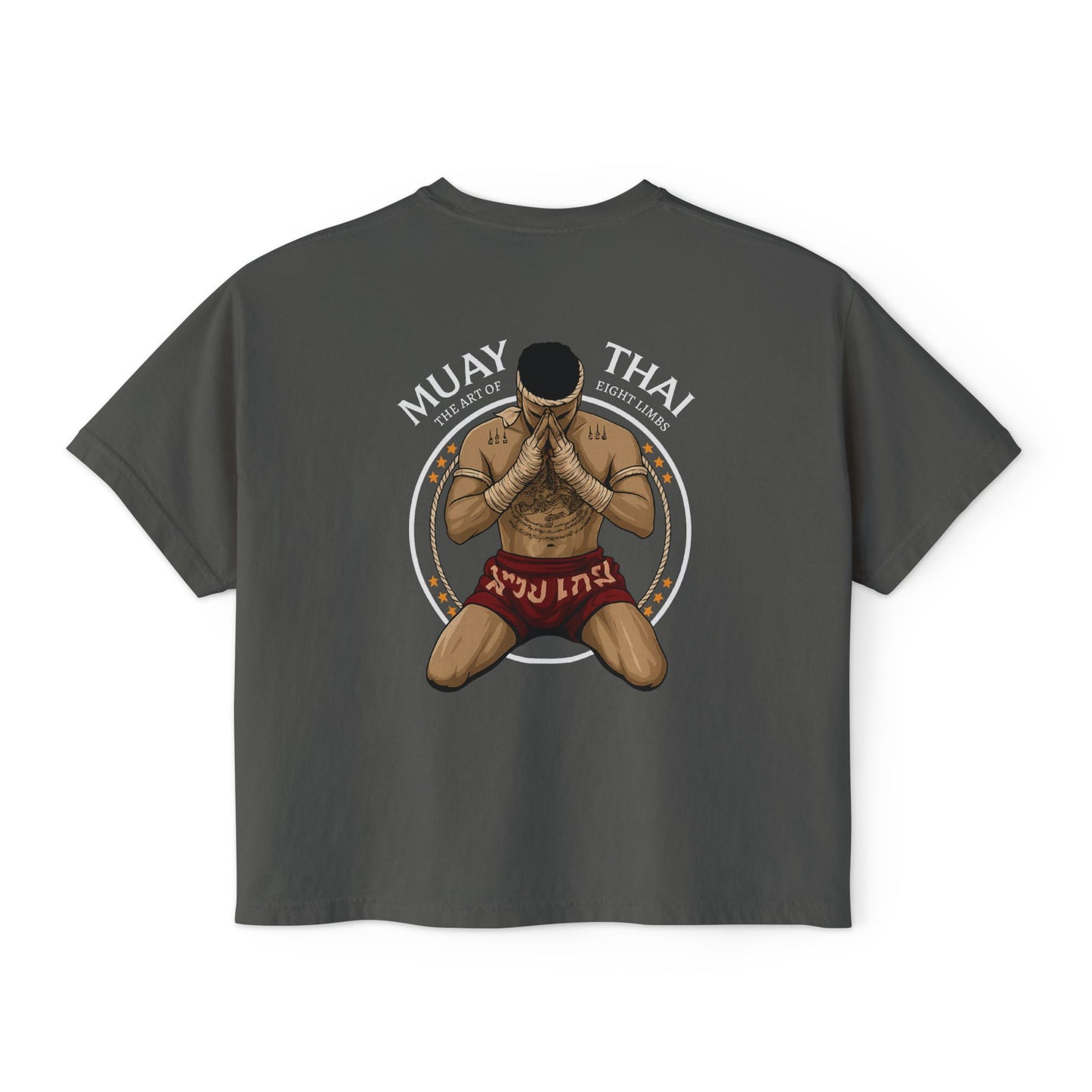 Women’s Oversized Boxy Tee - 8 limbs - DS Muay Thai Squad