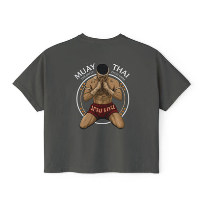 Women’s Oversized Boxy Tee - 8 limbs - DS Muay Thai Squad