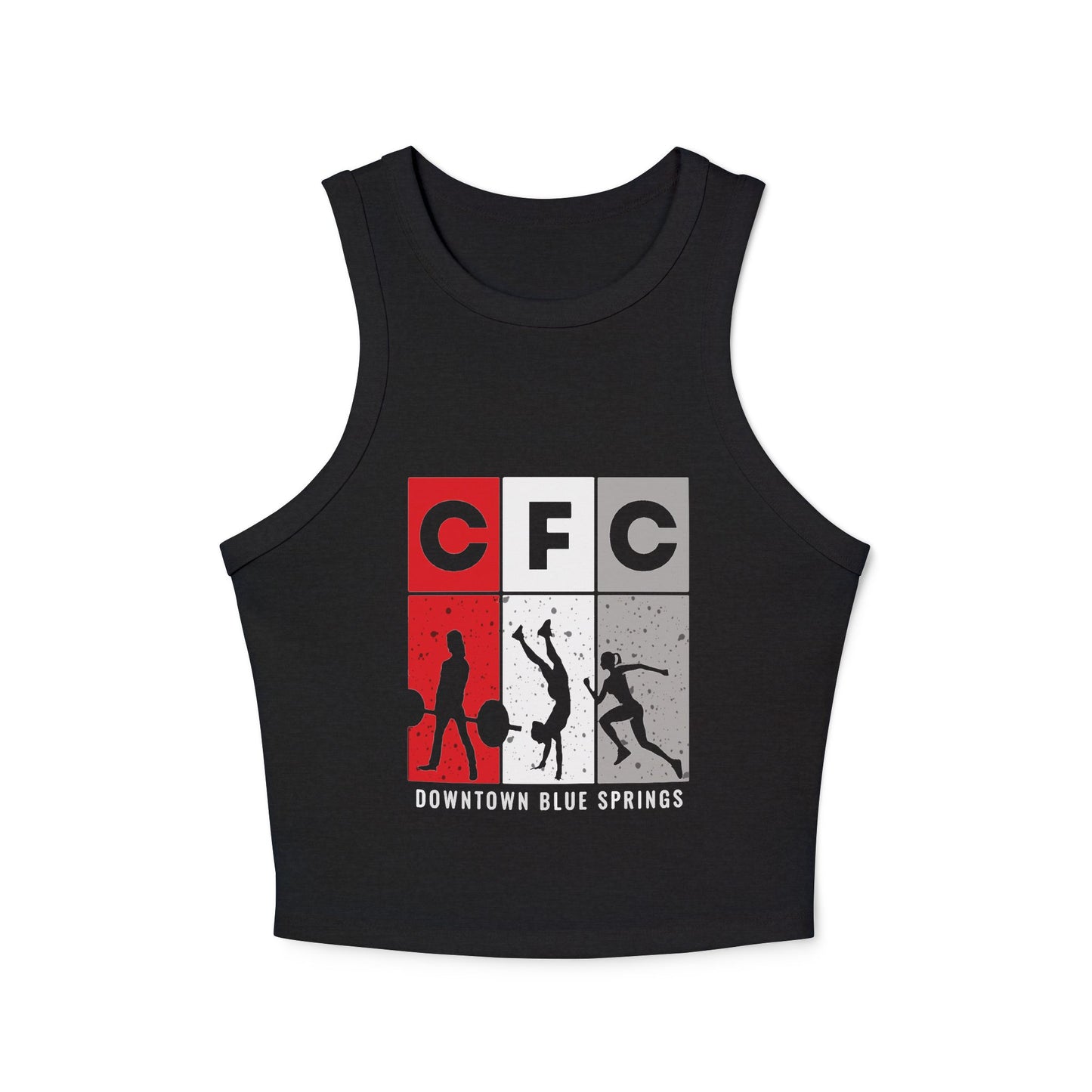 Ladies Ribbed Tank - CF Cerberus