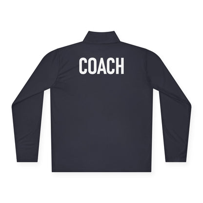 Men’s Performance Quarter-Zip Pullover - Coach -  JL Kettlebell-JL Fitness