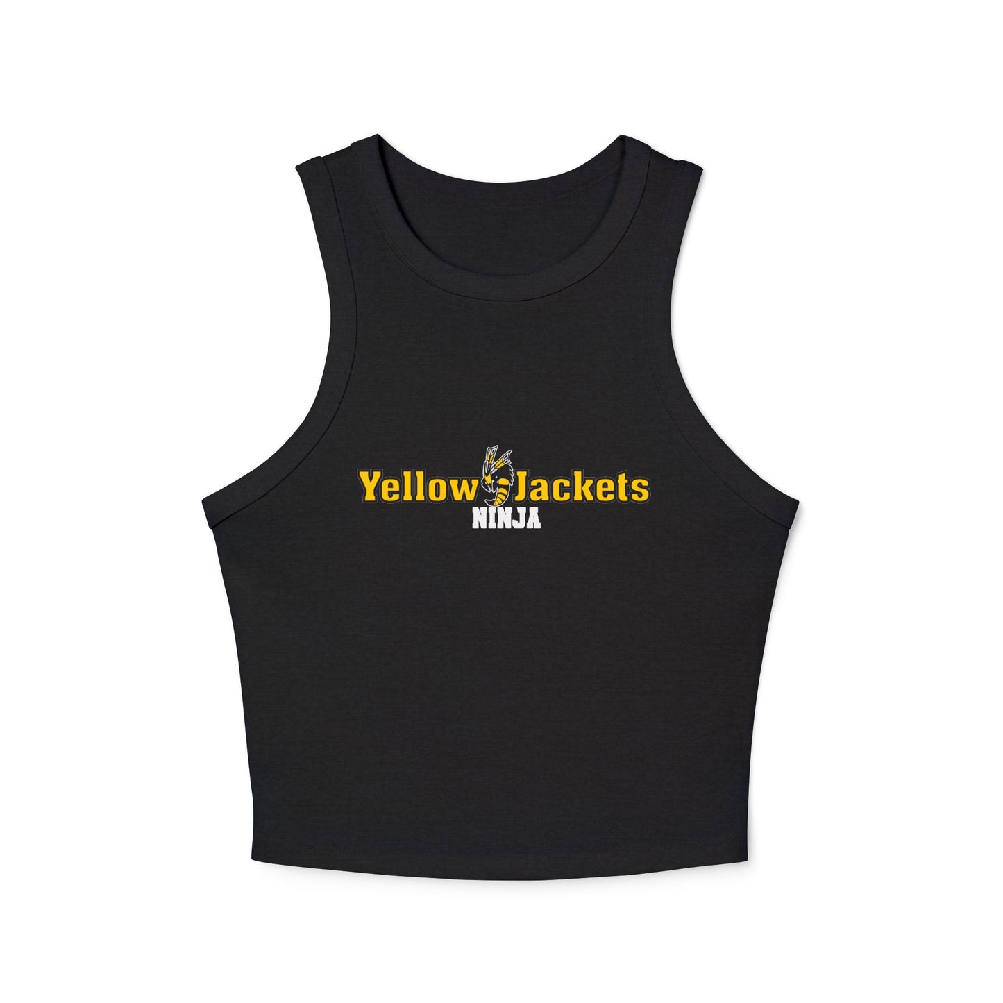 Ladies Ribbed Tank -  Yellow Jackets Ninja