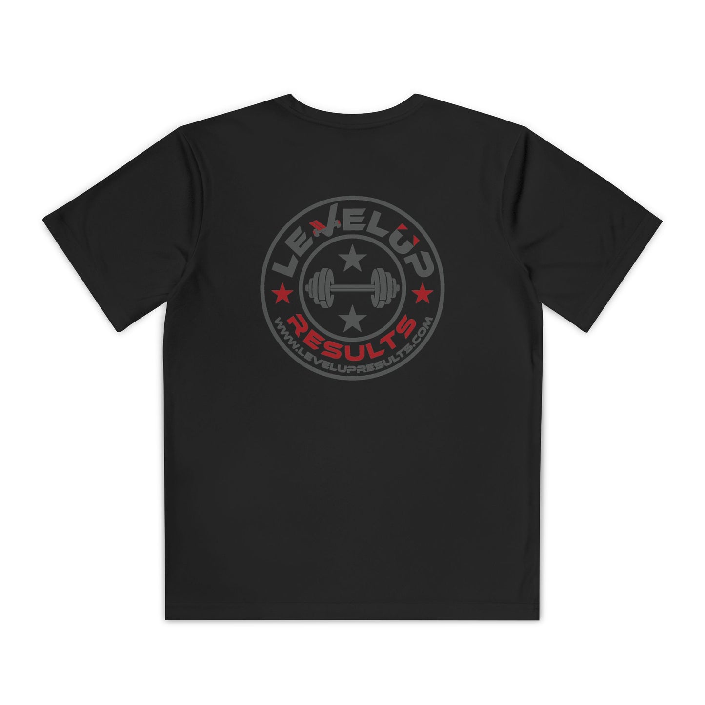 Youth Moisture-Wicking Performance Tee - Results - Level Up Fitness
