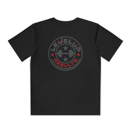 Youth Moisture-Wicking Performance Tee - Results - Level Up Fitness