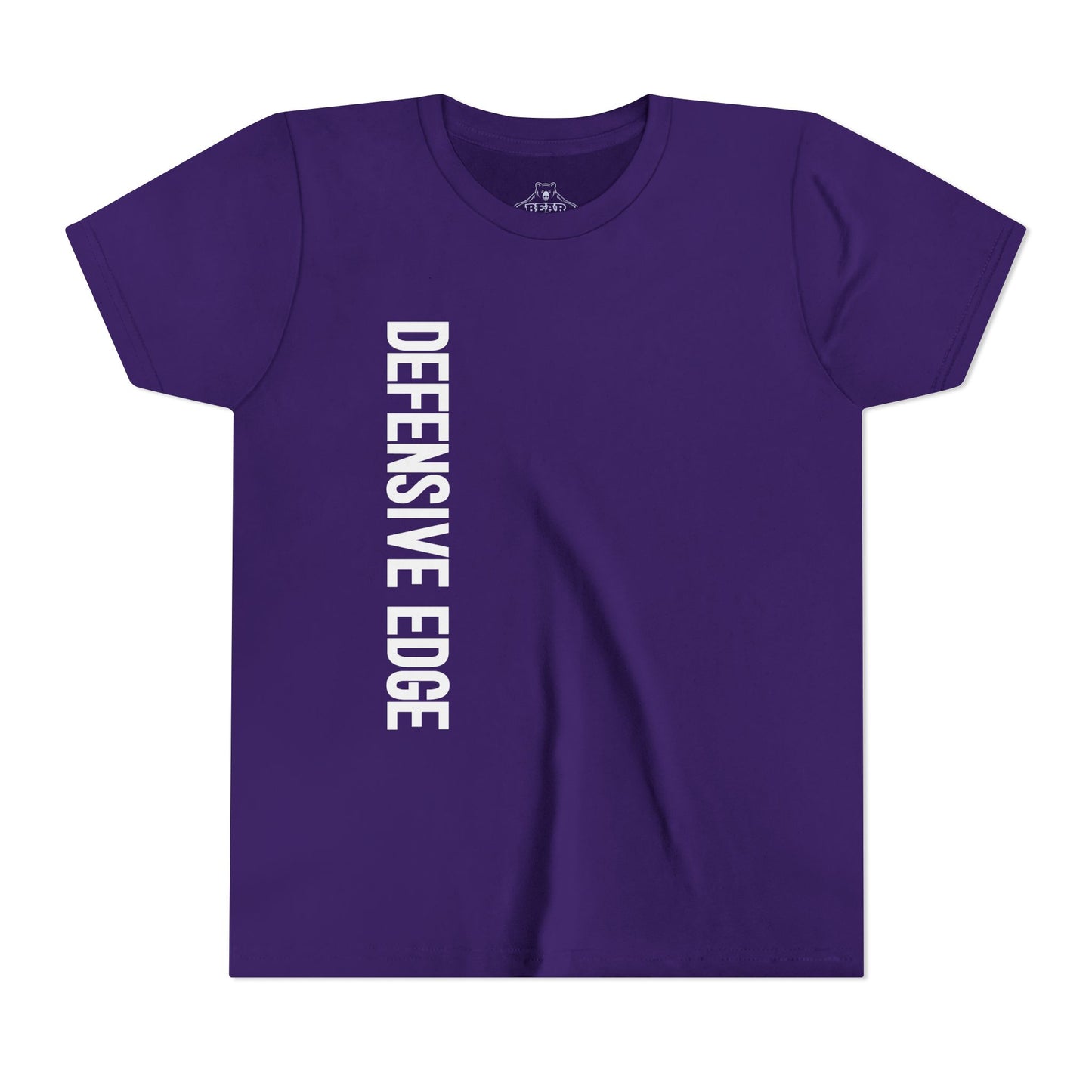 Youth Airlume Cotton Athletic  Tee - F5 - Defensive Edge Martial Arts
