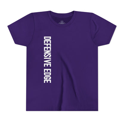 Youth Airlume Cotton Athletic  Tee - F5 - Defensive Edge Martial Arts