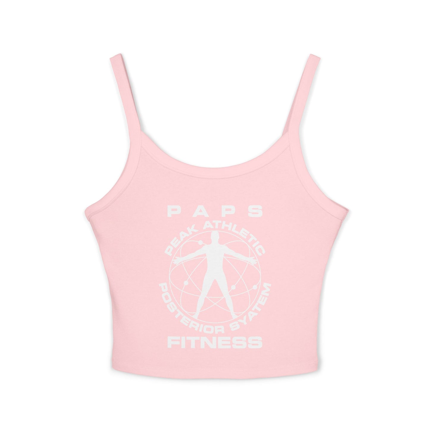 Women’s 52/48 Cotton/Poly Spaghetti Strap Tank - PAPS Fitness