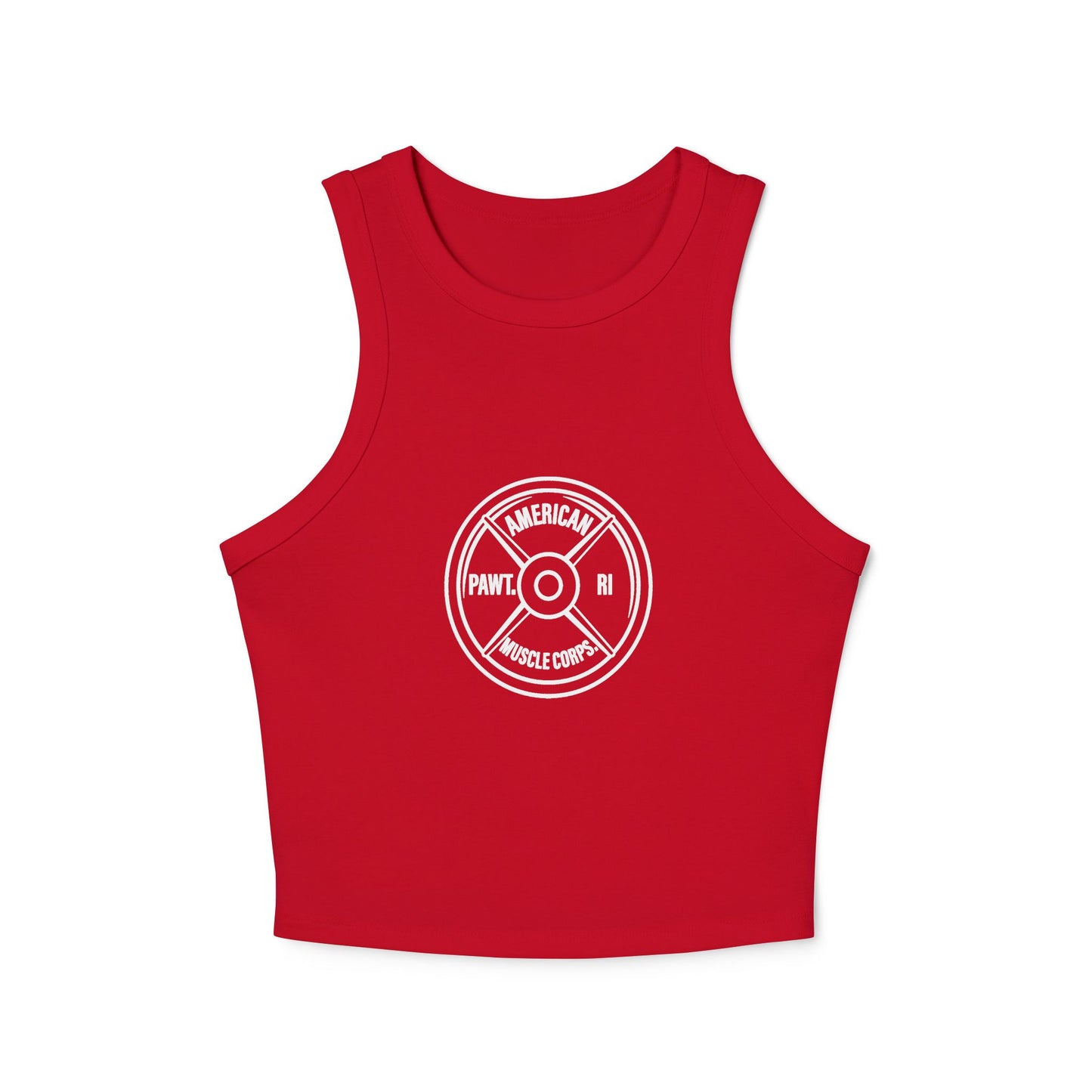 Ladies Ribbed Tank -  AMC Strong - American Muscle Corps