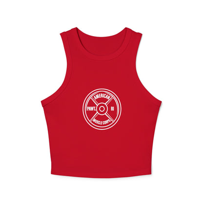 Ladies Ribbed Tank -  AMC Strong - American Muscle Corps