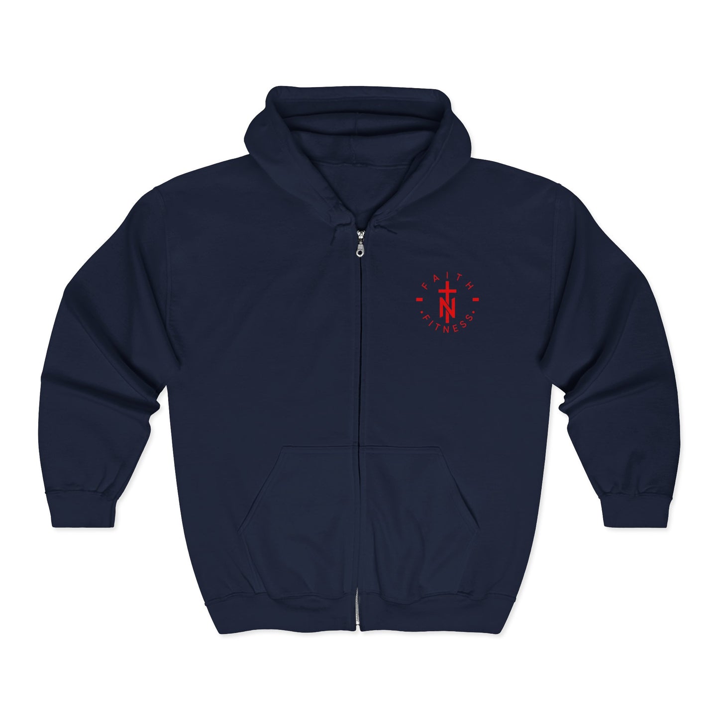 Classic Zip-Up Hoodie - Faith N Fit