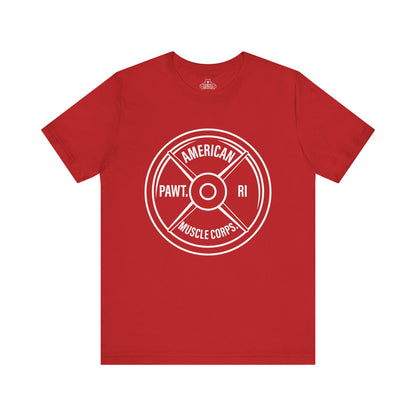 Airlume Cotton Athletic Tee - AMC Strong - American Muscle Corps