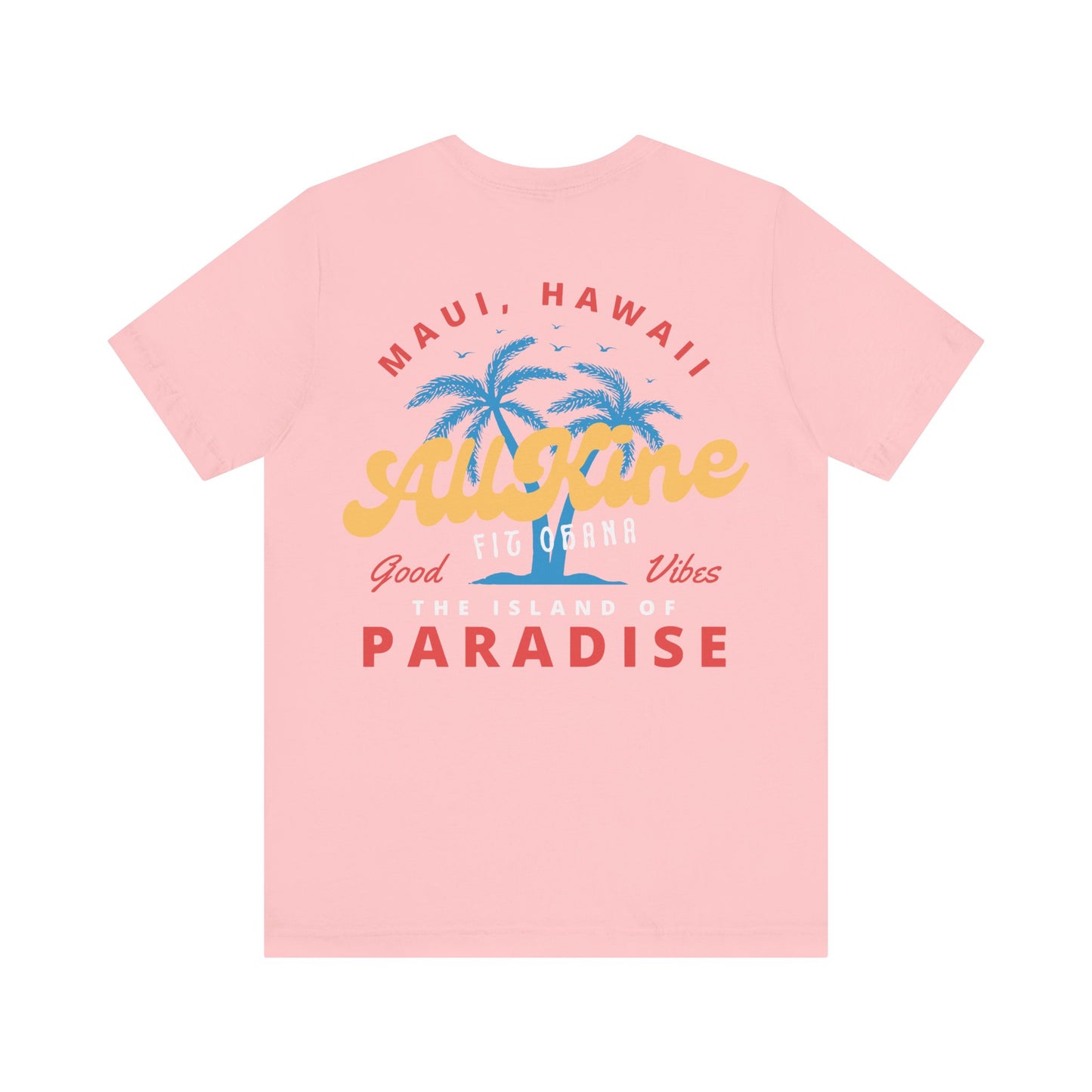 Airlume Cotton Athletic Tee - Paradise - All Kine