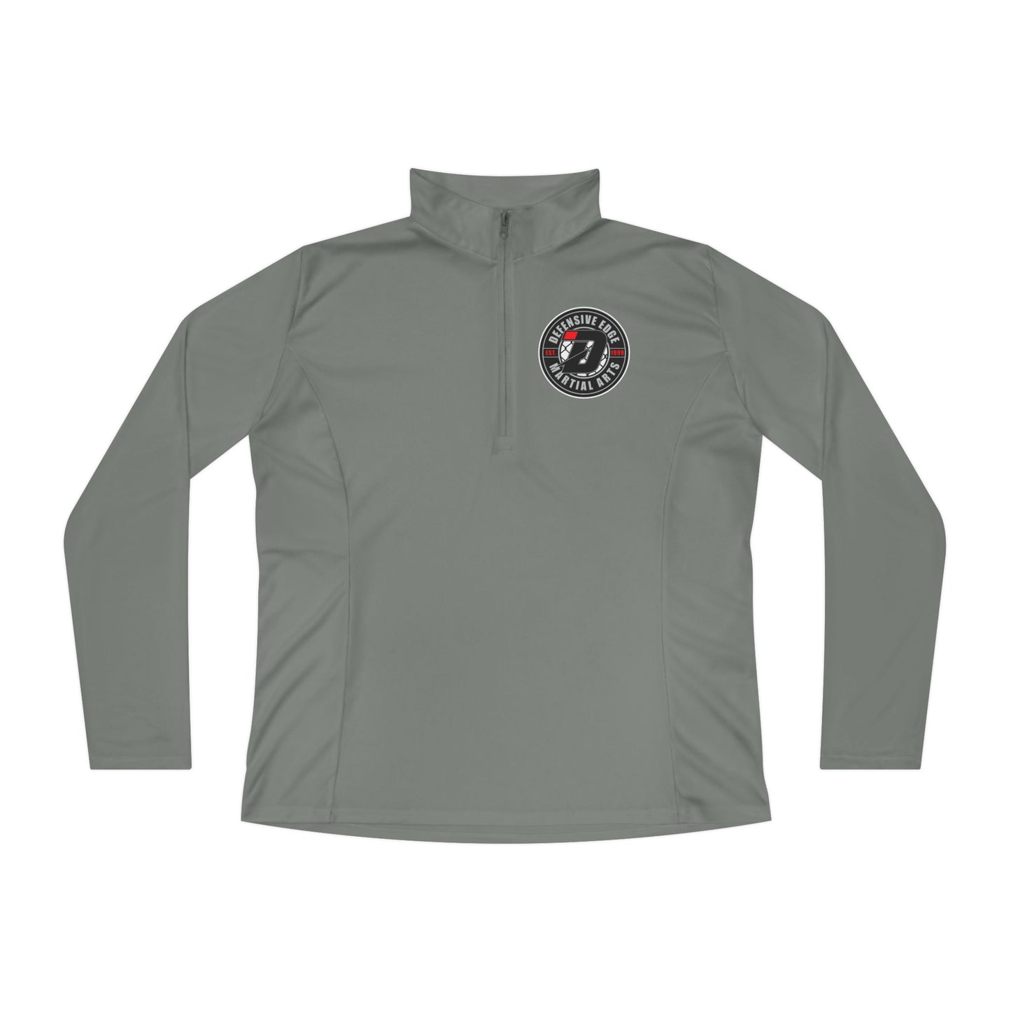 Ladies’ Quarter-Zip Pullover - Defensive Edge Martial Arts