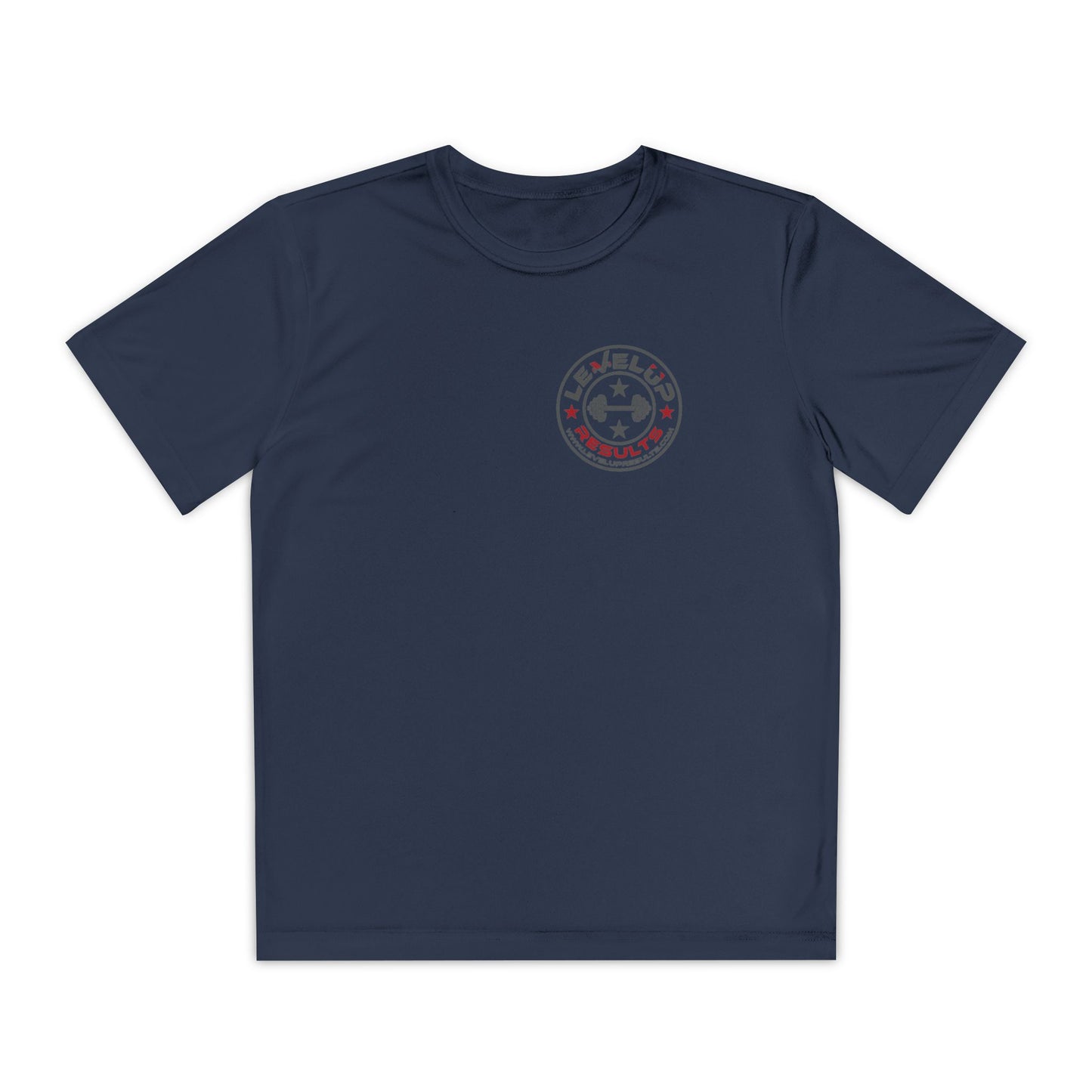 Youth Moisture-Wicking Performance Tee - Results - Level Up Fitness