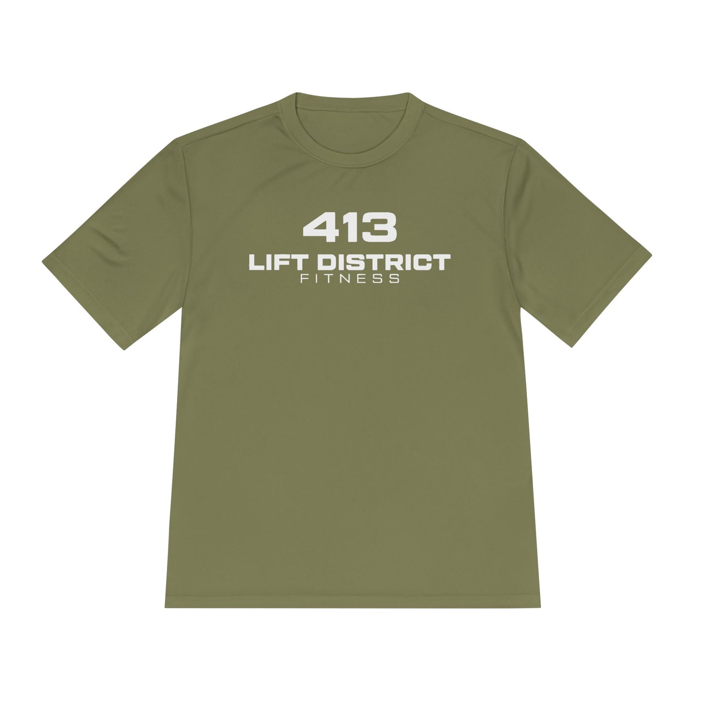 Moisture-Wicking Performance Tee - 413 - Lift District Fitness