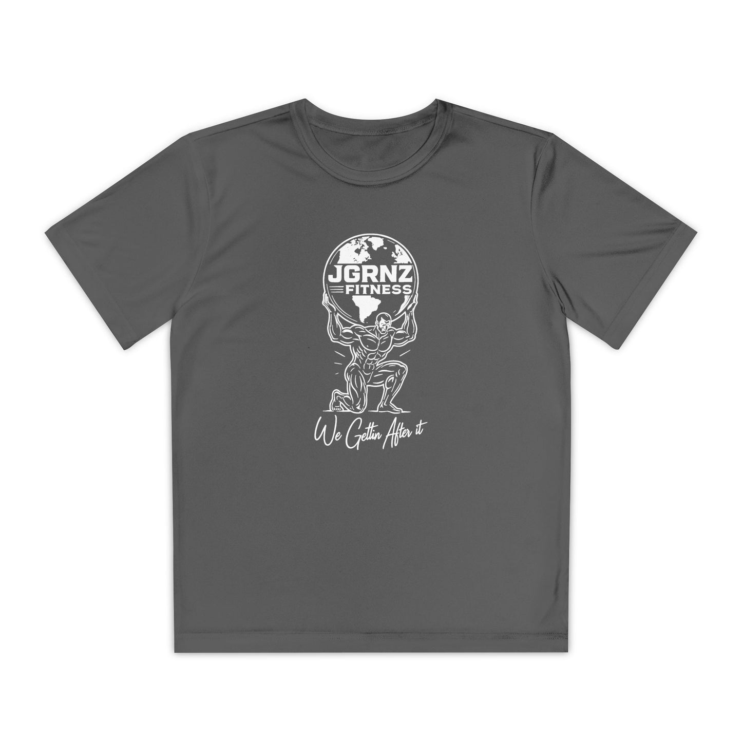 Youth Moisture-Wicking Performance Tee - JGRNZ FITNESS
